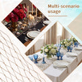 SATINIOR 12 Pcs 12 x 72'' Fishing Net Table Runner Party Decor, Linen