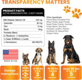 Omega 3 for Dogs - Fish Oil for Dogs Chews - Allergy and Itch Relief - Anti Shedding Supplement - Joint Health - Dry Itchy Skin and Coat Supplement - Salmon Oil - EPA & DHA - Made in USA