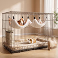 Guinea Pig Hammock, Hanging Corner Pet Rat Hammock with Hooks