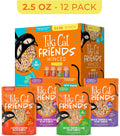 Tiki Cat Friends Wet Cat Food, Chicken Variety Pack, 2.5 oz Pouch (12)
