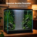 Aquarium Air Bubble Strip, Fine Bubble Wall Air Stone Bar for Fish Tank, High Dissolved Oxygen Diffuser, Aeration Bubble