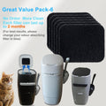 PurifyLogix 6PCS Activated Charcoal Filters for Litter Genie Standard Pail