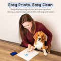 Pet Paw Print Impression Kit | Dog Ink Paw Print Kit | Pet Paw Print Kit | an Easy to Use Paw Print Stamp Pad for Dogs |