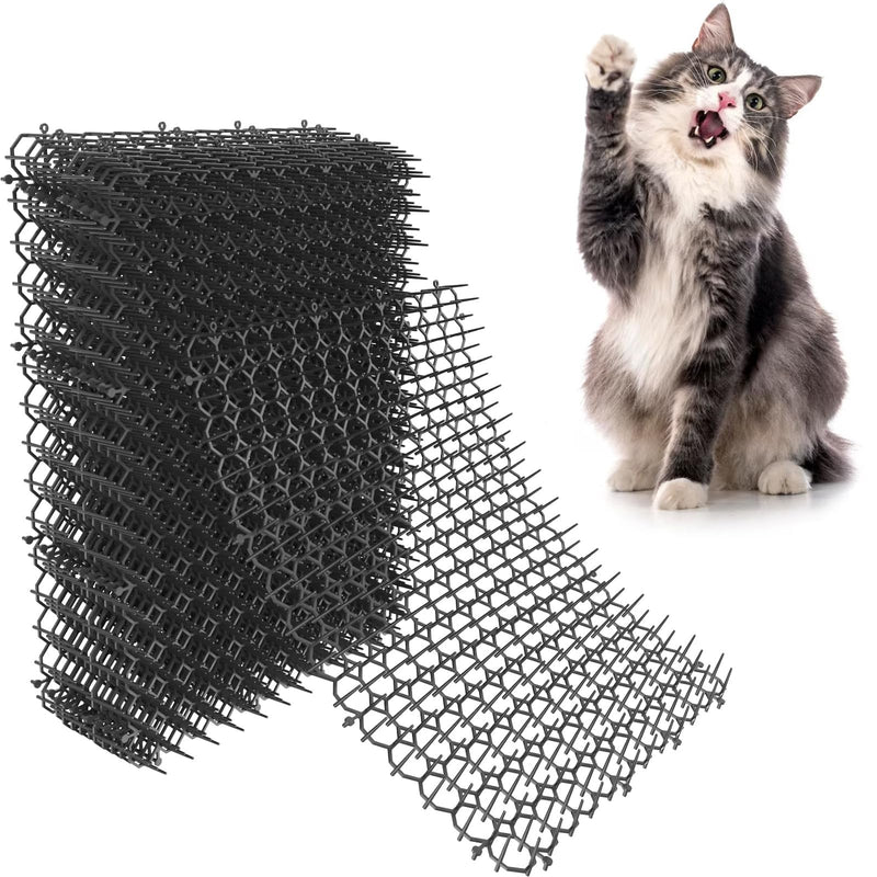 OCEANPAX 16 X 13 Inch Scat Mat for Cats, 16 Pack Cat Scat Mat - Indoor/Outdoor Pet Solution for Plants, Furniture