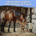 10 Pcs Horse Bucket Strap Hangers, Adjustable 20 to 31 in