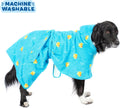 Barkbox Dog Bathrobe Fast Drying with Hook and Loop Closure & Wrap Tie Snuggle, Cute Dogs Clothes, Easy to Clean, Machin
