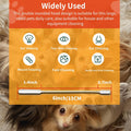300 PCS 6 Inch Long Cotton Swabs in Box - Professional Large Cotton Swabs with Bamboo Handle - Double Sided Dog Ear Swab