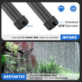 hygger Weighted Nano Mist Bubble Wall Bar, 9.8" Self-Sinking ABS Air Stone Strip with Gentle Oxygen Diffuser for Freshwa