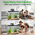 Freesea Automatic Fish Feeder for Aquarium: One-Touch Easy Setup & 3 Timers