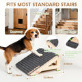 Dog Stairs Ramp for Small & Aged Dogs, Wooden Anti-Slip Pet Steps