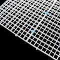 Aquarium Fish Tank Bottom Isolation 8 Pcs, Plastic Egg Crate