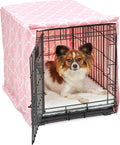 MidWest Homes for Pets Small Dog Crate Cover Featuring Teflon Fabric Protector, Poly-Cotton Privacy Kennel Cover Fits Mo