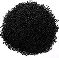 SOUJOY 3 LB Small Aquarium Substrate Gravel Sand, Polished Smooth Fish Tank Gravel, Black Crystal Chip Stone, Natural De