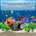 CousDUoBe Fish Broken Barrel Decor Fish Tank Decorations Betta Fish Tank Accessories,Starfish Barrel x 1pc, Aquarium Pla