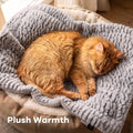 Self Heating Cat Pad Self Warming Bed 27.5" x 18.5" Thermal Heated Cat Mat Extra Warm Pet Mat for Outdoor and Indoor Large Kittens Small Puppy Pets