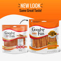 Good 'n' Fun Ribs Long-Lasting Dog Treat Made With Real Protein, 12 oz