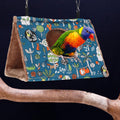 2 Pack Large Warm Bird Bed for Cage, Hanging Plush Nest House