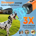 Dog Bark Deterrent Device,50FT Range Ultrasonic Dog Repeller,6 Training Modes&4 Using Scenarios Dog Whistle to Stop Bark