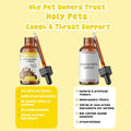 Cough Medicine for Dogs & Cats, Kennel Cough Treatment, Respiratory Infection Support - Sneezing Relief & Cough Treatmen