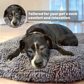 Muddy Mat® Cloud K-9 Dog Beds for Small Dogs & Cats, Soft & Relaxing Round Dog Bed, Chenille Material, Removable Cover, 