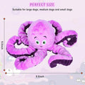 BUYPOW Dog Squeaky Toys Octopus - Tough Plush Large Medium & Small Dog Toys - Stuffed Animals Puppy Toys - Funny Cute Do