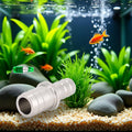 Aquarium Hose Adapter, Stainless Steel Fish Water Pipe Adapter Converter Aquarium Tubing Pipe Connector Hose Joint Fitti