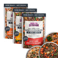 Health Extension Gently Cooked Variety Pack Dog Food, Chicken, Beef & Lamb, Human-Grade & Shelf-Stable with Superfoods, Supports Digestion, Immunity, Skin & Coat, 9 oz Pouch (Pack of 3)