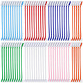 Honeydak Dog Toothbrush Bulk Dual Headed Dental Brushes Dogs Tooth Brushing Kit Long Handle Pet Tooth Brush for Puppy Large Small Cats and Most Pets Teeth Cleaning Dental Supplies(70 Pcs,Colorful)