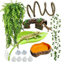 Bearded Dragon Tank Accessories, Terrarium Decor, Ball Python