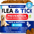 Flea and Tick Support for Dogs - 120 Chews - Dog Flea Chewables
