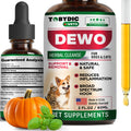 Cats & Dogs Natural Broad Spectrum Intestinal Defense & Digestive Liquid Herbal Support - Promotes Gut Health - Supplement Drops Made in USA(Herbal Cleanse 2 oz)