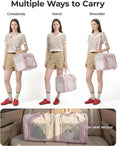 BAGSMART Double Cat Carrier for 2 Cats, Large Soft Pet Carriers for Travel