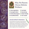Glacier Peak Holistics Inflapotion - Natural Herbal Anti-Inflammatory for Dogs & Cats, Organic Remedy for Arthritis, Inflammation, Hip & Joint Pain, Mobility & Wellness - 3oz (90 Servings)