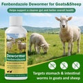 Dewormer for Goat & Sheep, Fenbendazole Dewormer Liquid for Lungworms