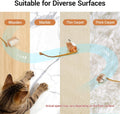 Potaroma Interactive Cat Toy Rechargeable Motion Activated Rolling Mouse
