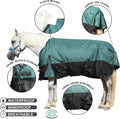 1200D Horse Blanket, 200g Medium Weight Waterproof Winter Turnout