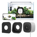 SnapBud 3MP 2K AI Reptile & Aquarium Camera with Angle Magnetic Mount, Close-Focus Lens for Fish Tank Terrarium Lizard Snake Pet, 2.4G&5GHz WiFi, 24/7 Recording, Anti-Glare & No Reflection