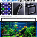 SEAOURA 24/7 LED Aquarium Light for 18-24 Inch Fish Tank Plant with Timer