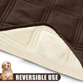 Smiry Waterproof Dog Bed Cover, Reversible Pet Blanket for Sofa Couch