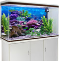 YongFoto Ocean Theme Fish Tank Background 30x18 inch