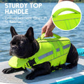 ASENKU Dog Life Jacket, High-Buoyancy Life Vest with Removable Front Float, Rescue Handle and Reflective Strips, Adjusta