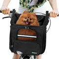 PetAmi Dog Bike Basket, Soft-Sided Ventilated Pet Carrier Backpack