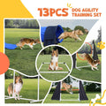 POPMOON Agility Training Equipment for Dogs, 13 PCS Dog Agility Equipment