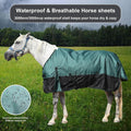 1200D Horse Blanket, 200g Medium Weight Waterproof Winter Turnout