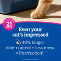 Fresh Step Advanced Clean Paws Multi Cat Clumping Cat Litter with Febreze Freshness, Low Dust, Odor Control with Ammonia Block Tech, Compatible in Automatic Litter Boxes, 37 lbs. (2 x 18.5 lb.)