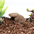 Gecko Hide Shale Scape Step Ledge, Reptile Cave Hideout Tank Accessories Decorations, Great for Reptiles, Amphibians, Le