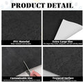 47"x61" Under Dog Crate Mat, Waterproof Floor Protector Mat with Backing