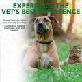Vet's Best Flea Comb | Real Bamboo with Contour Grip Handle | for Dogs and Cats, Brown