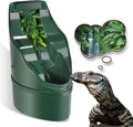 Reptile Chameleon Cantina Drinking Fountain Water dripper Comes with Feeding Tongs and Frosted Tweezer for Lizard Turtle