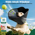 Soft Dog Cone Collar,Adjustable Elizabethan Anti-Lick Pet Recovery Collar